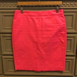Hot Pink JCrew Pencil Skirt